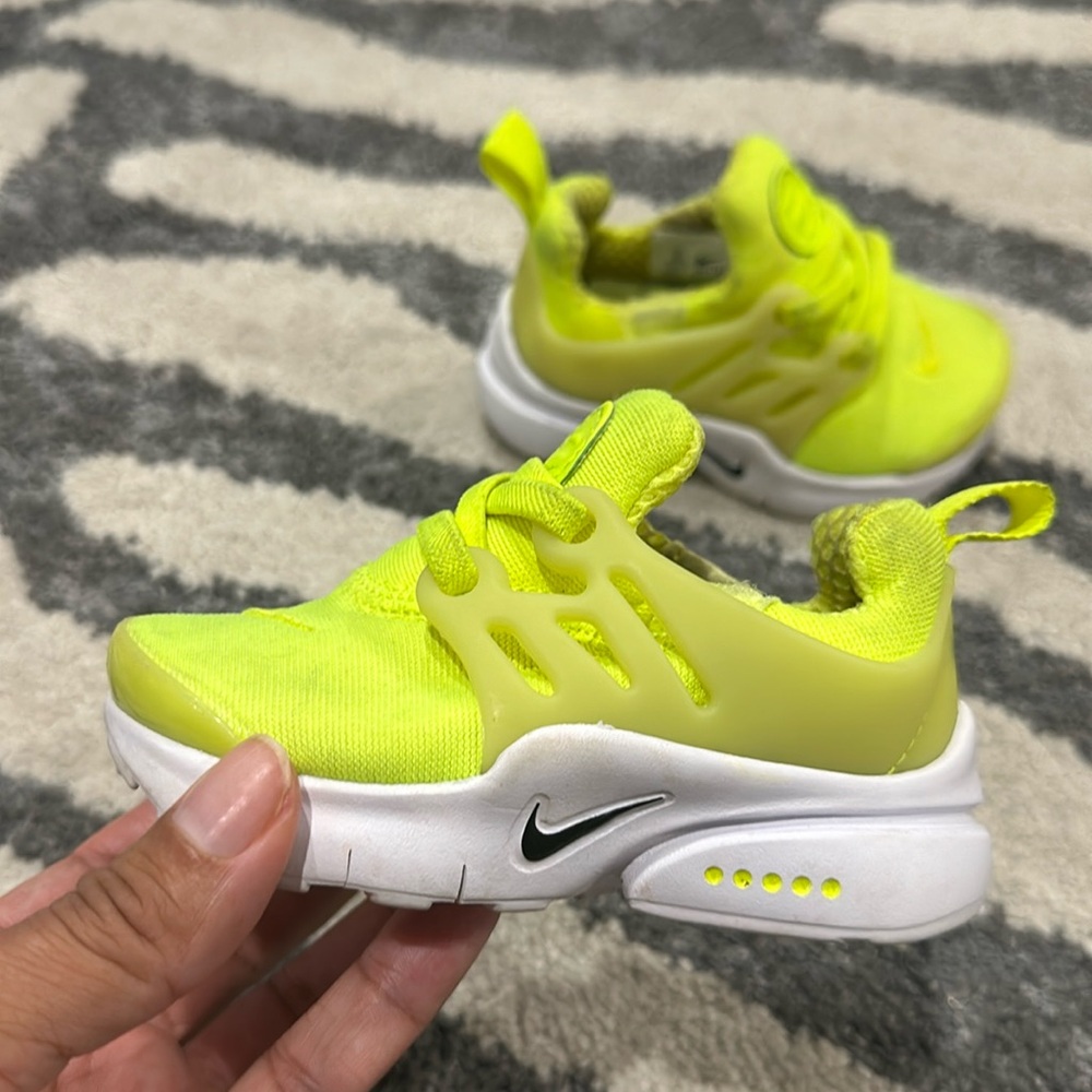 Nike Neon Yellow Toddler Sneakers Size 5C